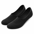 Calcetines invisibles 43-46 de punto negro transpirables