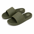 Chanclas talla 36/37 de EVA verde con plantilla de masaje para baño y casa