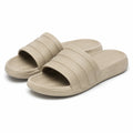Chanclas talla 38/39 de material sintético beige para piscina con pala estriada
